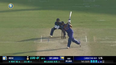 IND vs SL 2023, 1ST ODI: Rohit Sharma  Six