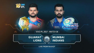 IPL 2017 M35: GL vs MI  – Match Highlights