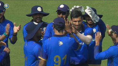 Vijay Hazare Trophy 2025-26 SF2, Saurashtra vs Punjab: Fall of Wickets