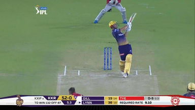 M52: KXIP vs KKR – Chris Lynn Six