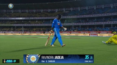 IND vs AUS 2023-24, 3RD ODI: Ravindra Jadeja Wicket