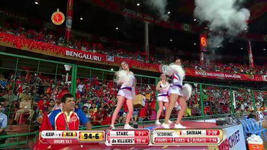 M31: RCB vs KXIP –  AB de Villiers Six
