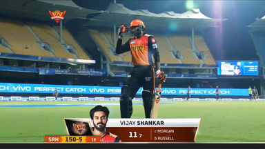 M03: SRH vs KKR –  Vijay Shankar Wicket