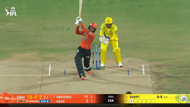 IPL 2026 M27: SRH vs CSK - Abhishek Sharma Six