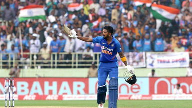 KL Rahul’s first ODI hundred in India
