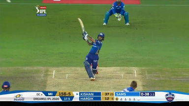 Q1: MI vs DC – Ishan Kishan Six