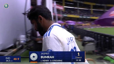 IND vs NZ 2024, 1ST Test: Jasprit Bumrah Wicket