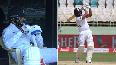 Rohit hits, Virat applauds