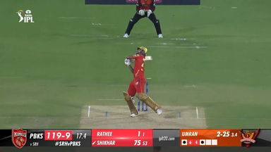 M14: SRH vs PBKS – Shikhar Dhawan Six
