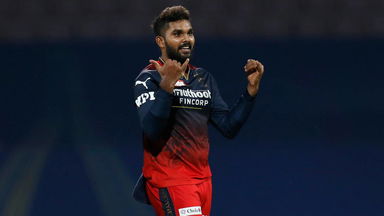 Wanindu Hasaranga's magical spell of 4/20