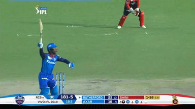 M46: DC vs RCB – Sherfane Rutherford Six