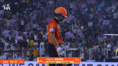 IPL 2026 M56: GT vs SRH - Salil Arora Wicket