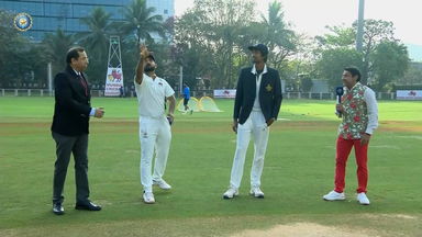 Ranji Trophy 2023/24, Mumbai vs Tamil Nadu, SF 2: Toss