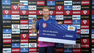 M50: KXIP vs RR – Man of the Match – Ben Stokes