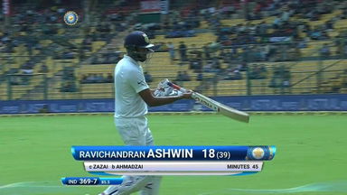 IND vs AFG 2018, 1st Test  Day 2: R Ashwin Wicket