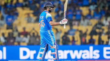 62nd ODI FIFTY! Rohit Sharma anchors the chase with 79(69)
