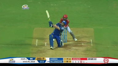 M50: MI vs KXIP – Mitchell McClenaghan Six