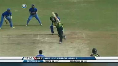 Ind 'A' vs Aus 'A' - 4th ODI : Super Sixes