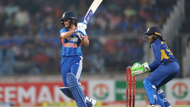 50 up! Captain Harmanpreet Kaur presses the accelerator button