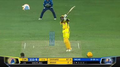 M30: CSK vs MI – Dwayne Bravo Six