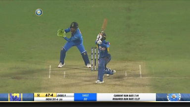 IND vs SL 2020, 3rd T20I: Dhananjaya de Silva Six