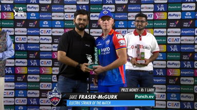 M32: GT vs DC – Punch.ev Electric Striker of the Match – Jake Fraser-McGurk