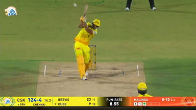 IPL 2026 M63: CSK vs SRH - Shivam Dube Six