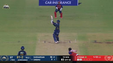 IPL 2026 M46: GT vs PBKS - Nishant Sindhu Six