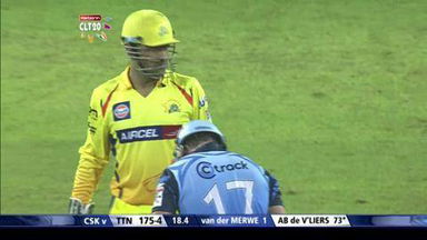 M3: CSK vs TTN –  AB de Villiers Six