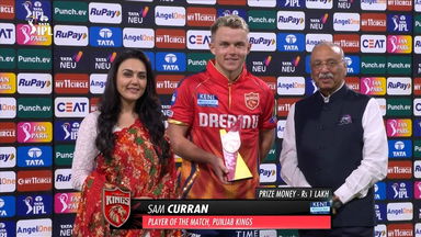 M02: PBKS vs DC – Player of the Match – Sam Curran