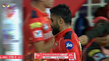 IPL 2025 M13: LSG vs PBKS - Prabhsimran Singh Wicket