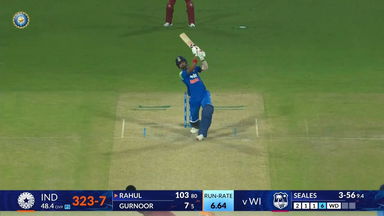 IND vs WI 2026, 3rd ODI: KL Rahul Six