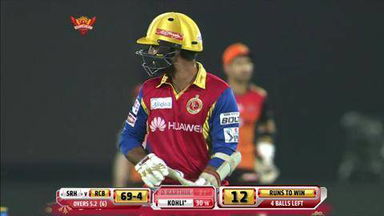 M52: SRH vs RCB – Dinesh Karthik Wicket