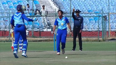 Prashant Solanki's 5-wicket haul on debut