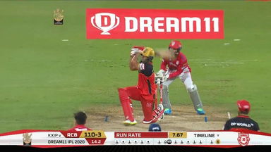 M31: RCB vs KXIP – Shivam Dube Six