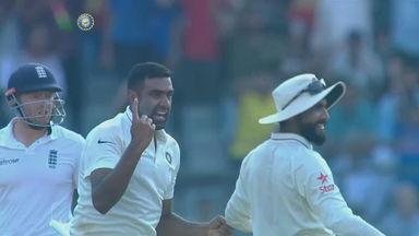 IND vs ENG 2016 - 4th Test, day 4 : Jake Ball Wicket
