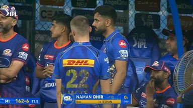 IPL 2025 M33: MI vs SRH - Naman Dhir Wicket