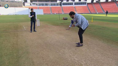 Ranji Trophy  2023/24, Gujarat vs Karnataka Day 4: Pitch report