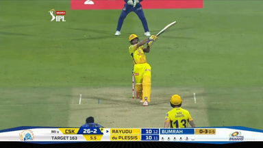 M01: MI vs CSK – Ambati Rayudu Six