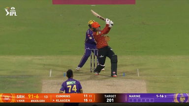 IPL 2025 M15: KKR vs SRH - Heinrich Klaasen Six