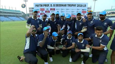 Highlights: India C clinch the Deodhar Trophy final by 29 runs