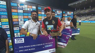 M03: KKR vs RCB – TATA nexon super striker of the match – AB de Villiers