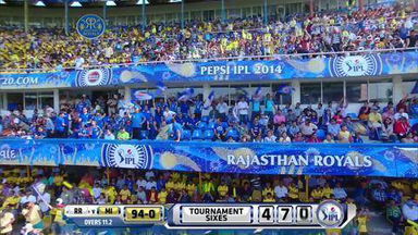 M44: RR vs MI – Michael Hussey Six