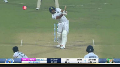 IND vs BAN 2019, 2nd Test, Day 2: Mohammed Shami Six