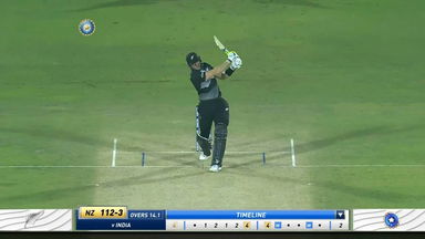 IND vs NZ 2021, 1ST T20I : Martin Guptill Six