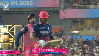 IPL 2026 Q2: GT vs RR - Riyan Parag Wicket
