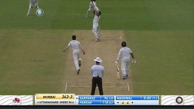 Ranji Trophy 2021-22, Mumbai v Uttarakhand, QF: Mumbai 1st Innings Super sixes