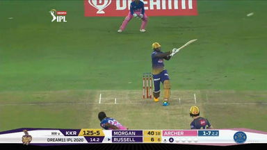 M54: KKR vs RR – Andre Russell Six