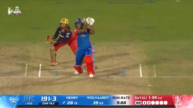Six: Final, Royal Challengers Bengaluru vs Delhi Capitals, WPL 2026: Chinelle Henry Six