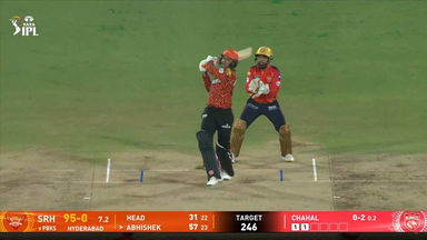 IPL 2025 M27: SRH vs PBKS - Abhishek Sharma Six